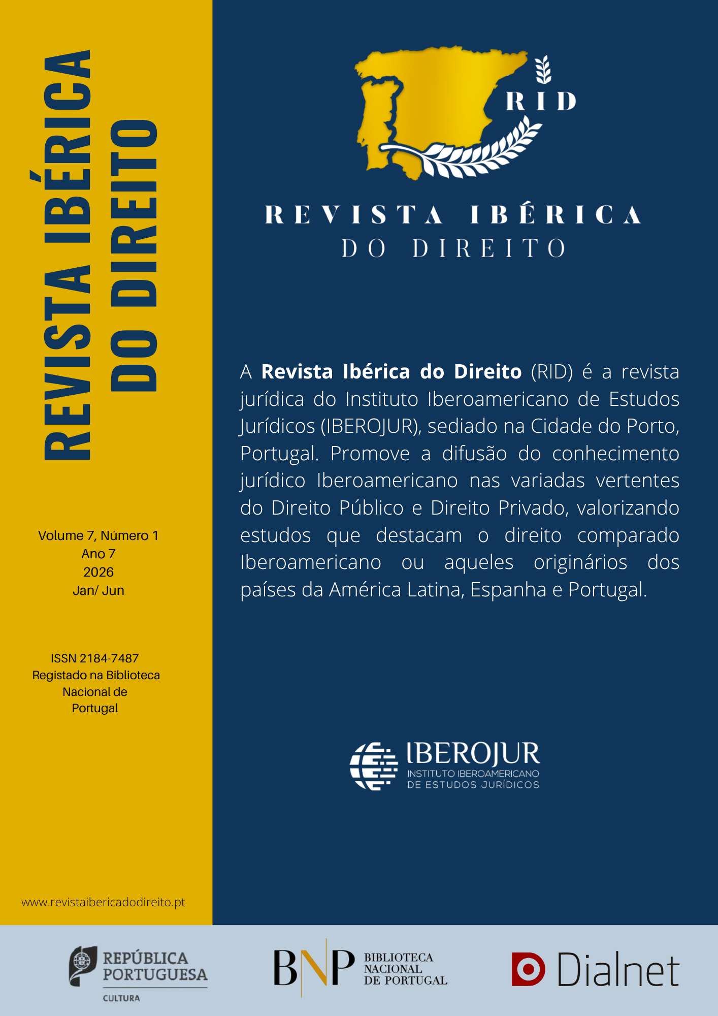 					Ver Vol. 7 N.º 1 (2026): Vol. 7 N.º1 (2026)
				
